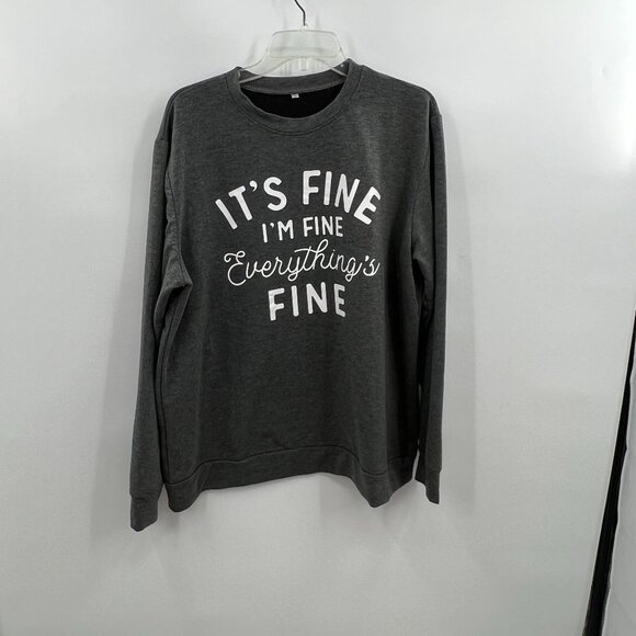 Unbranded Sweatshirt with Funny  Wording Size 2XL - Picture 1 of 7